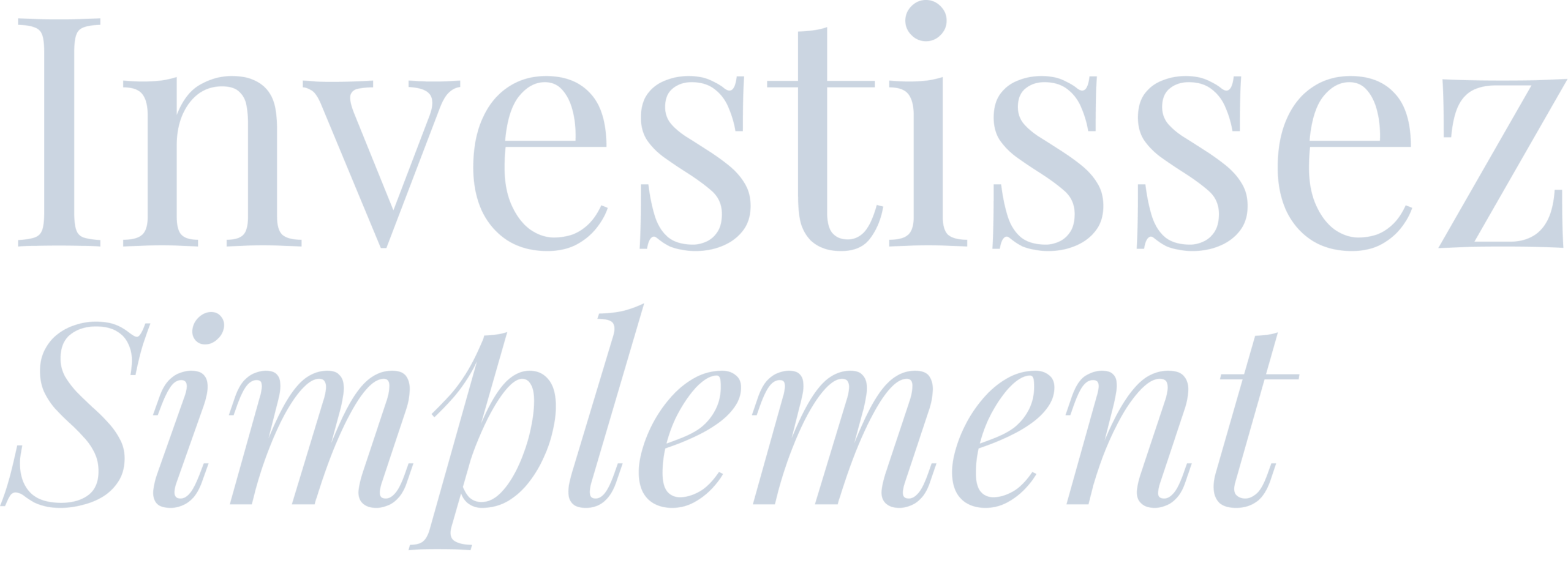 Logo investissez simplement
